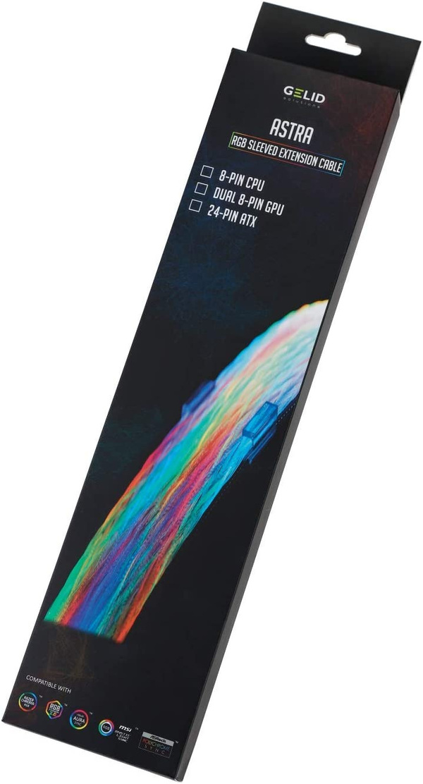 Zdjęcie produktu: Gelid przedłużacz 24pin 30cm ARGB (CA-RGB-24P-01)