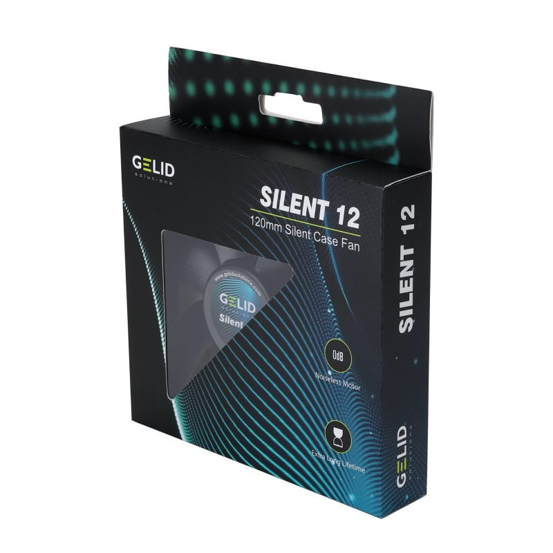 Gelid 120mm Silent 12 Black FN-SX12-11