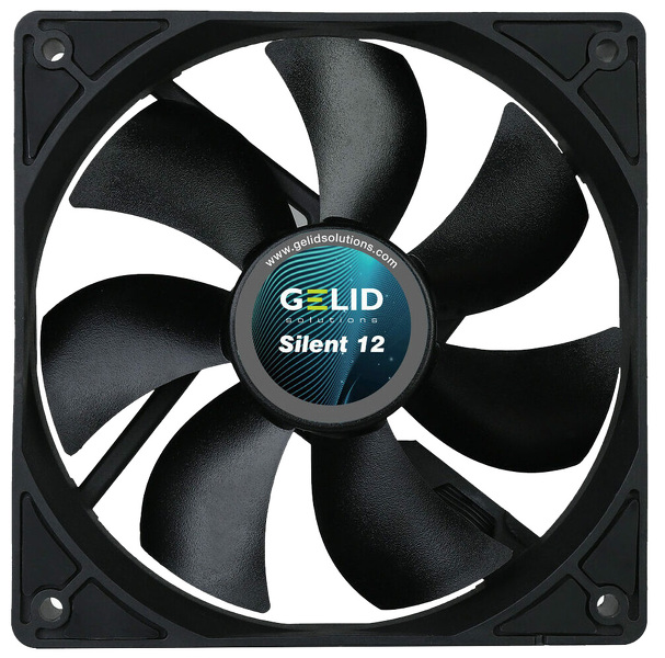 Zdjęcie produktu: Gelid 120mm Silent 12 Black FN-SX12-11