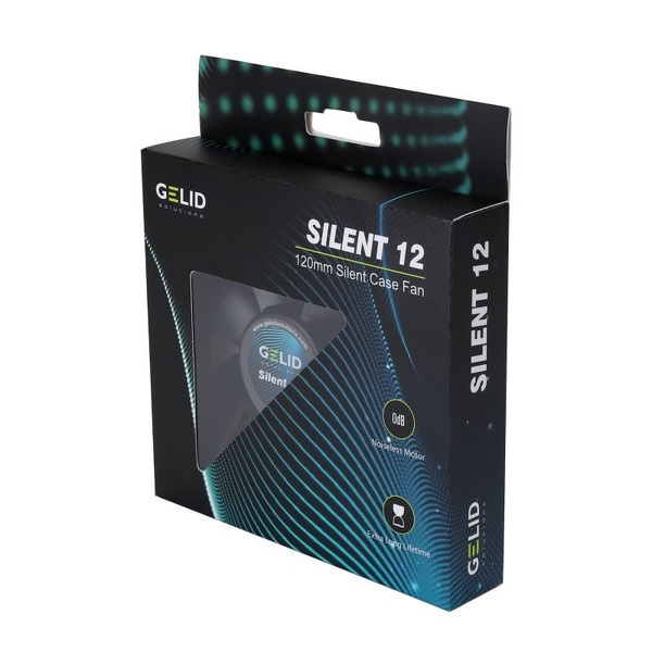 Zdjęcie produktu: Gelid 120mm Silent 12 Black FN-SX12-11