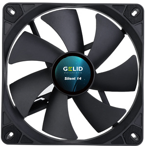 Miniatura produktu: Gelid 140mm Silent 14 Black (FN-PX14-11)