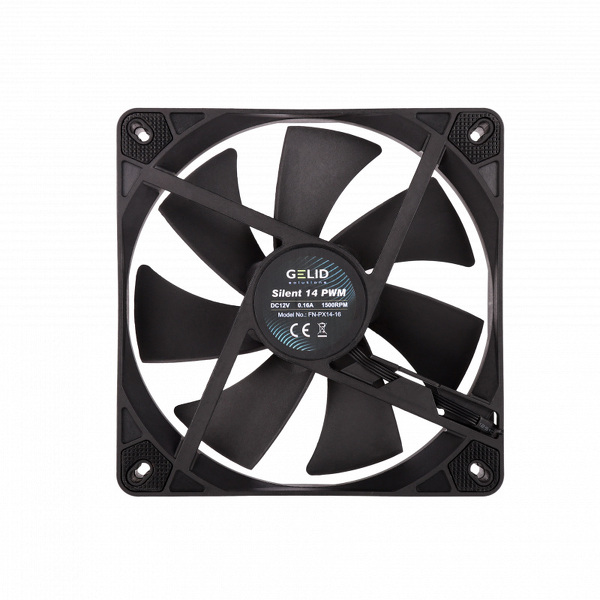 Zdjęcie produktu: Gelid 140mm Silent 14 PWM Black FN-PX14-16