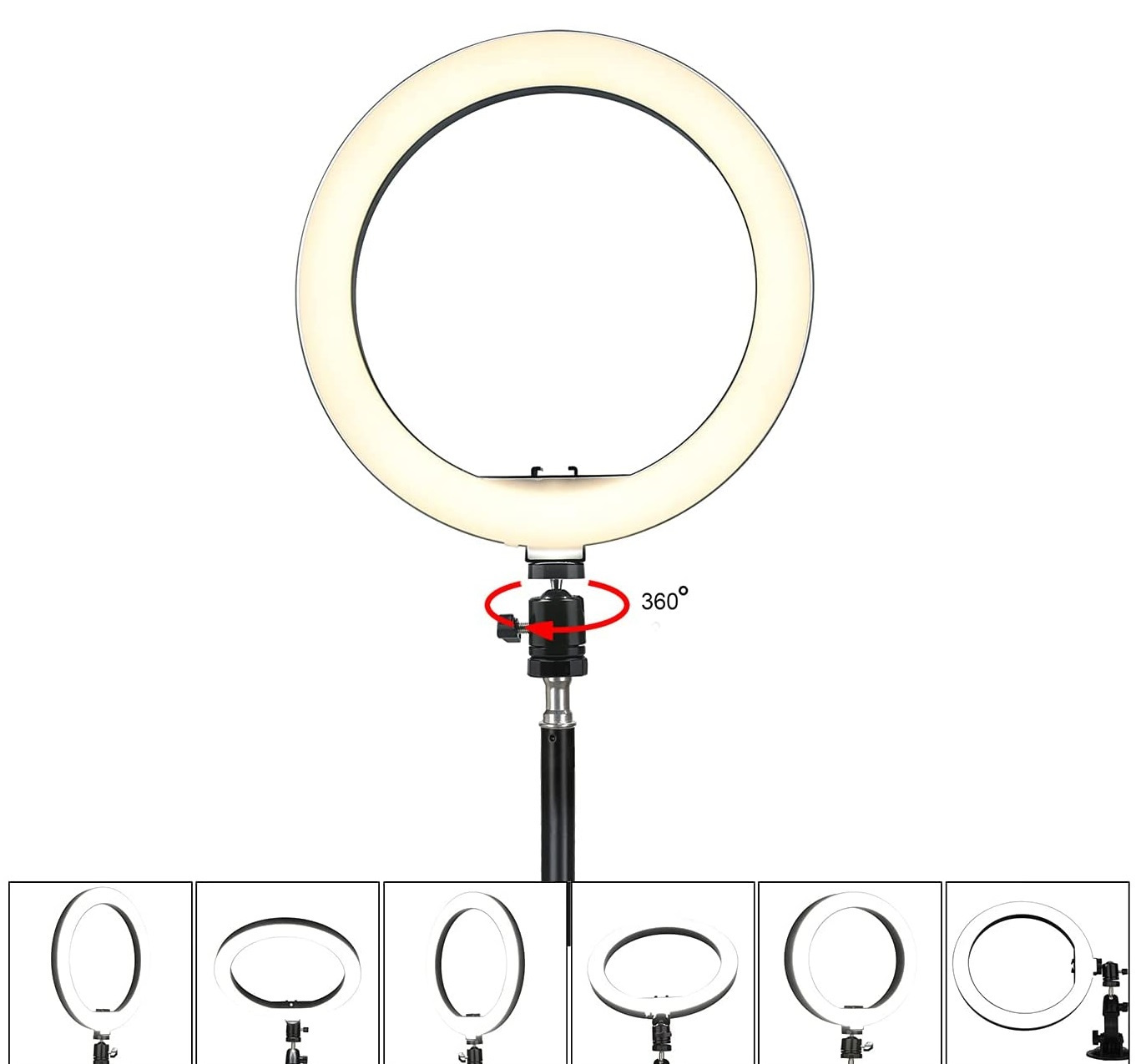 Gelid LUX Tri-Color LED Ring Light