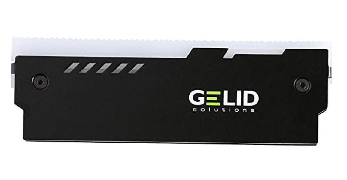 Zdjęcie produktu: Gelid Lumen RGB RAM Memory Cooling Kit Black