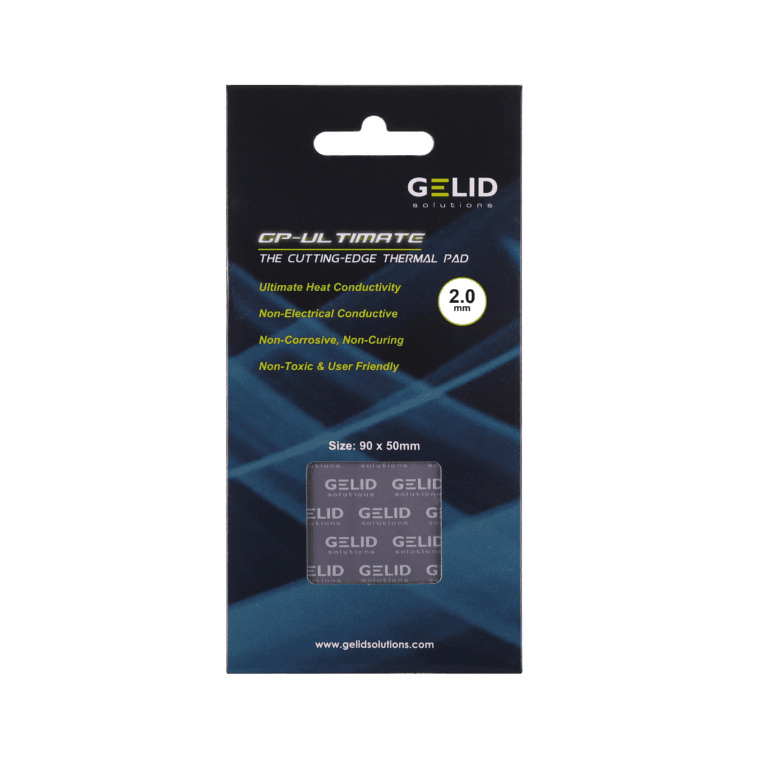 Gelid GP-Ultimate thermalpad 90x50x2mm 2pcs