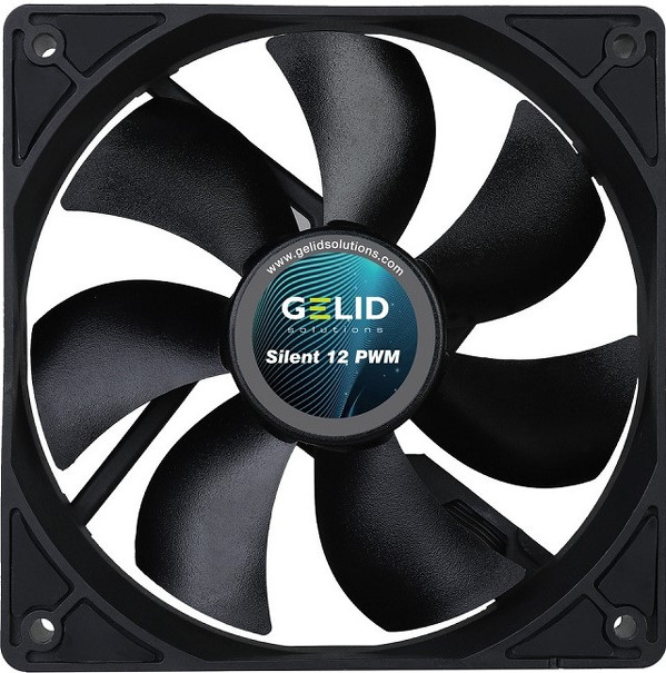 Zdjęcie produktu: Gelid Silent 12 PWM Black 120mm (FN-PX12-16)