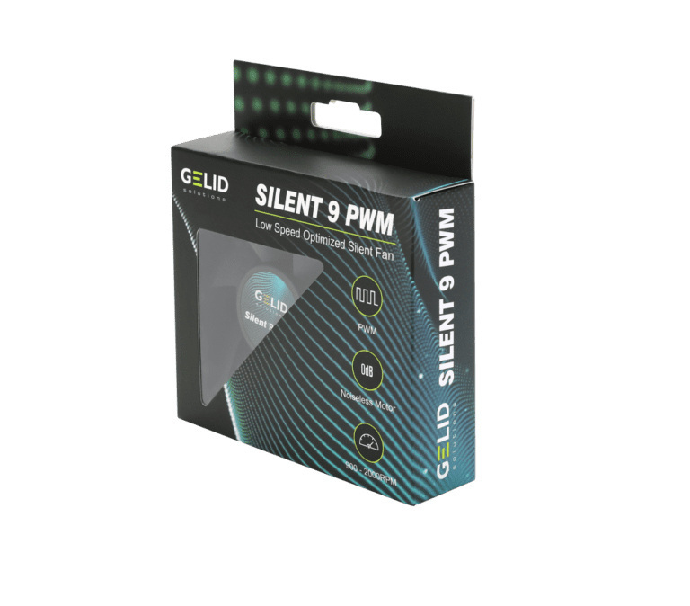 Gelid 92mm Silent 9 PWM Black (FN-PX09-21)