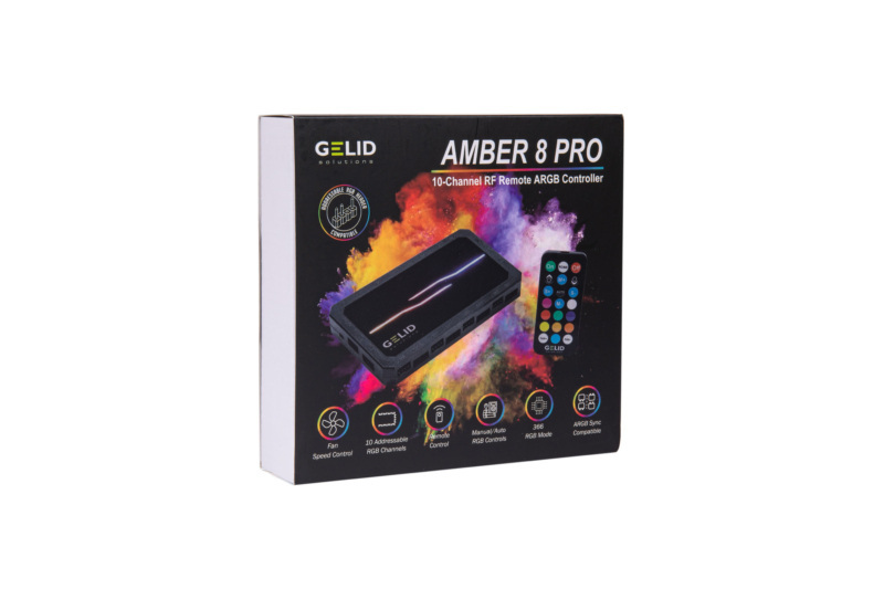 Gelid AMBER 8 PRO RF-RGB-02
