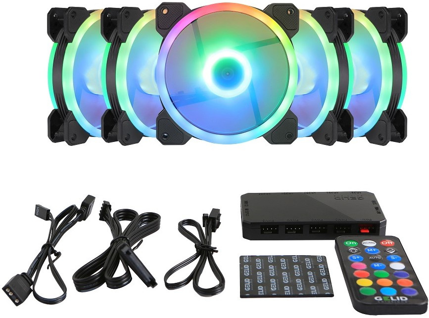 Gelid Amber5 ARGB Combo Bundle RF-RGB-MP-01