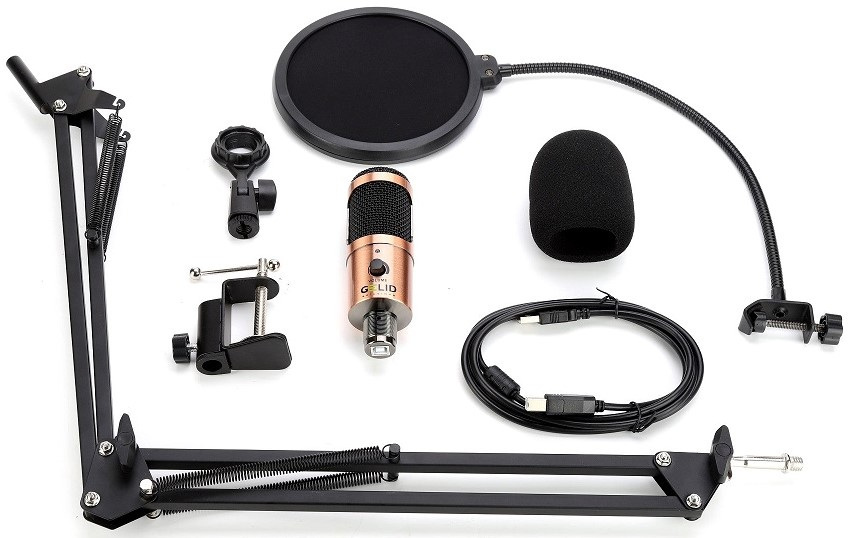 Gelid USB Microphone Set (ST-VOCE-01)