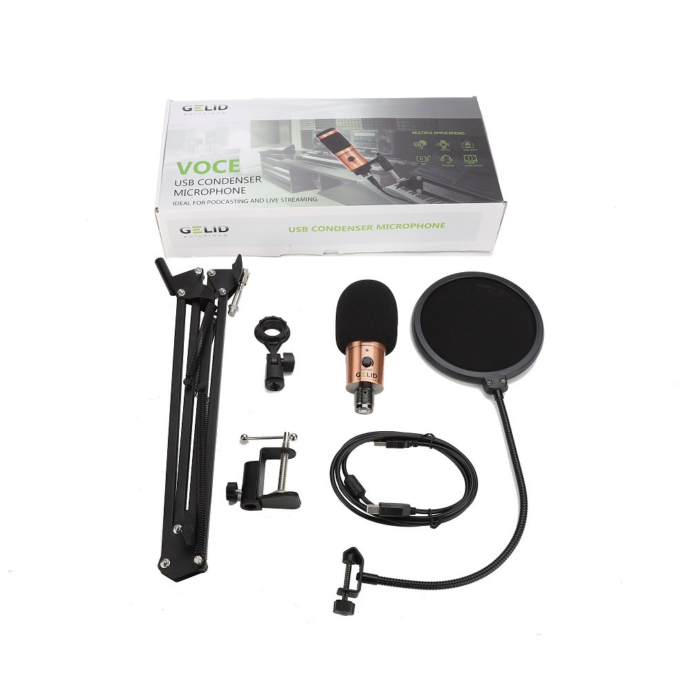 Gelid USB Microphone Set (ST-VOCE-01)