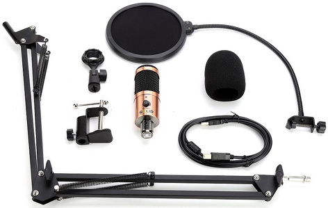 Miniatura produktu: Gelid USB Microphone Set (ST-VOCE-01)