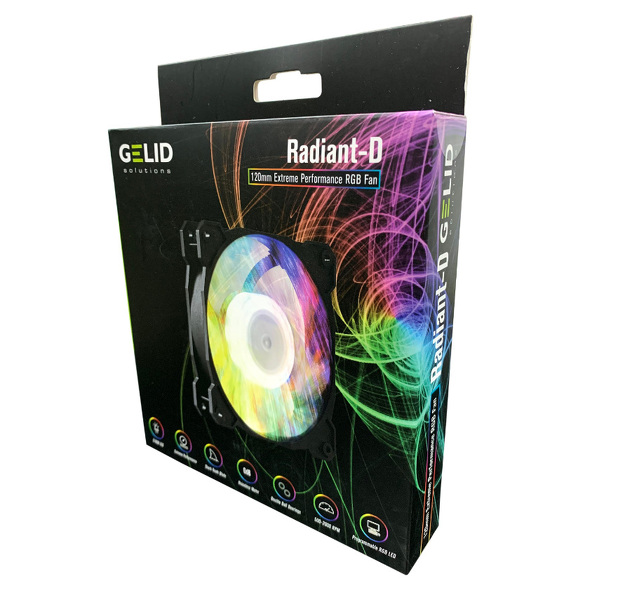 Zdjęcie produktu: Gelid Radiant-D D-RGB 120mm (FN-RADIANTD-20)