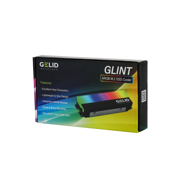Zdjęcie produktu: Gelid GLINT ARGB M.2 2280 (M2-RGB-01)