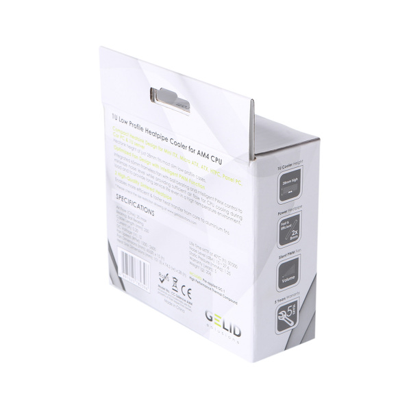 Zdjęcie produktu: Gelid Slim Silence AM4 (CC-SSilence-AM4) Zdjęcie produktu: Gelid Slim Silence AM4 (CC-SSilence-AM4)