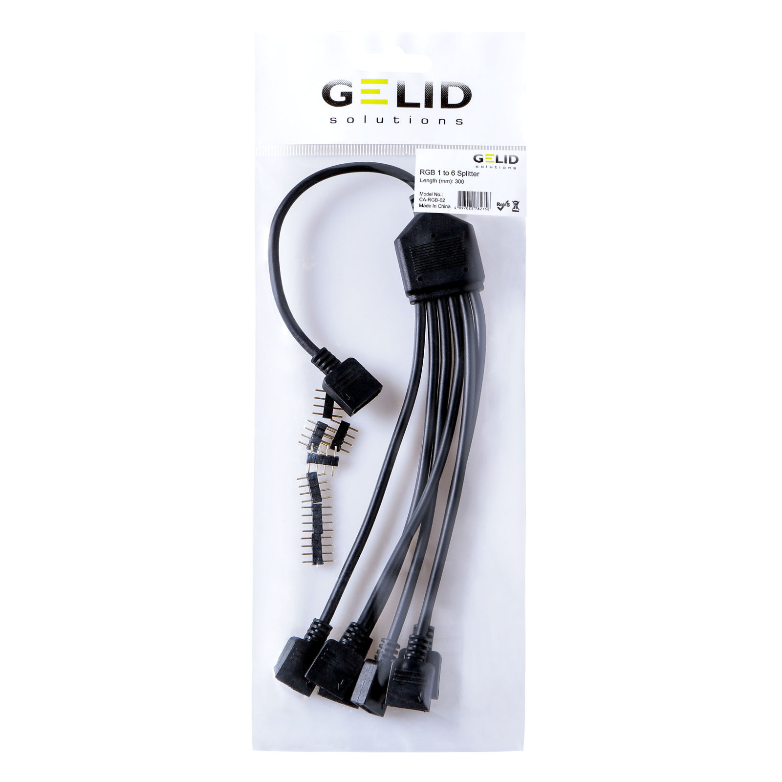 Gelid RGB 6-Way Splitter Cable (CA-RGB-02)