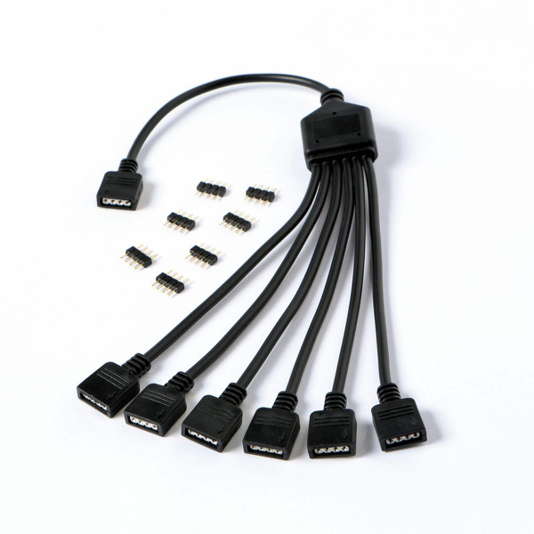 Zdjęcie produktu: Gelid RGB 6-Way Splitter Cable (CA-RGB-02)