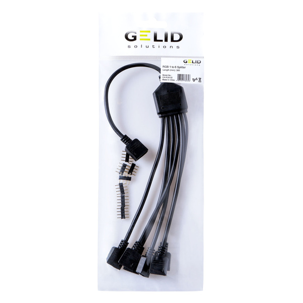 Zdjęcie produktu: Gelid RGB 6-Way Splitter Cable (CA-RGB-02)
