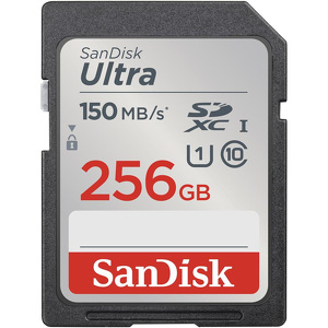 Miniatura produktu: Karta SanDisk Ultra SDXC 256GB 150MB/s UHS-I Class 10 (SDSDUNC-256G-GN6IN)