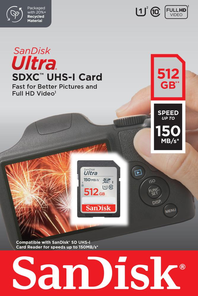 SanDisk Ultra SDXC 512GB SDSDUNC-512G-GN6IN