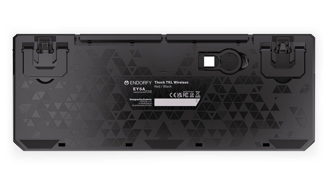 Zdjęcie produktu: Endorfy Thock Wireless TKL Kailh Red EY5A080 Zdjęcie produktu: Endorfy Thock Wireless TKL Kailh Red EY5A080