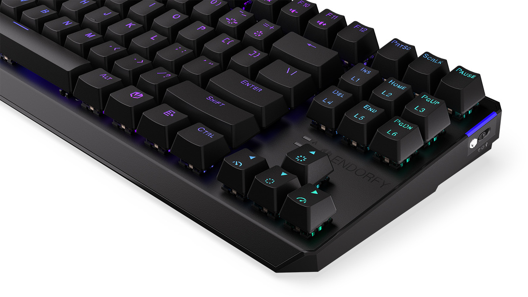 Zdjęcie produktu: Endorfy Thock Wireless TKL Kailh Red EY5A080 Zdjęcie produktu: Endorfy Thock Wireless TKL Kailh Red EY5A080