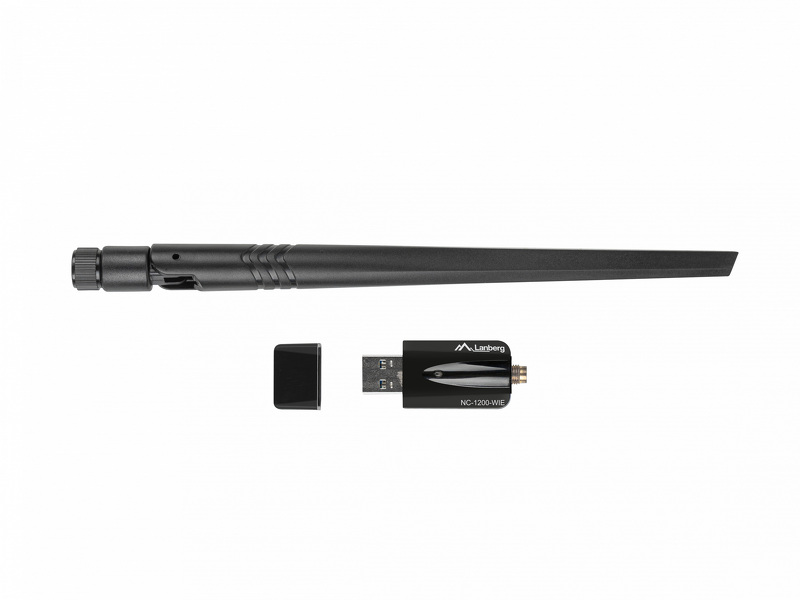 Zdjęcie produktu: Lanberg Karta USB 3.0 AC1200 NC-1200-WIE