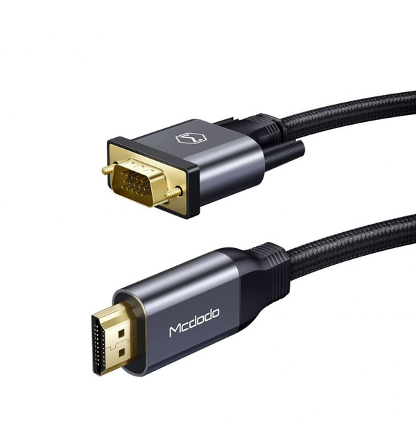 Zdjęcie produktu: Przewód HDMI do VGA Mcdodo CA-7770, 2m (czarny)