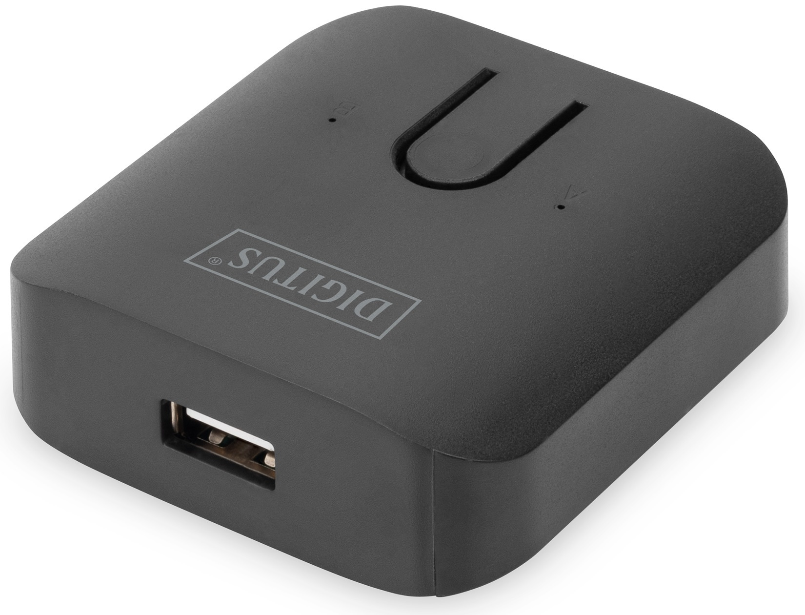 Digitus Przełącznik USB 2.0, 2 PC - 1 Urządzenie, samozasilający