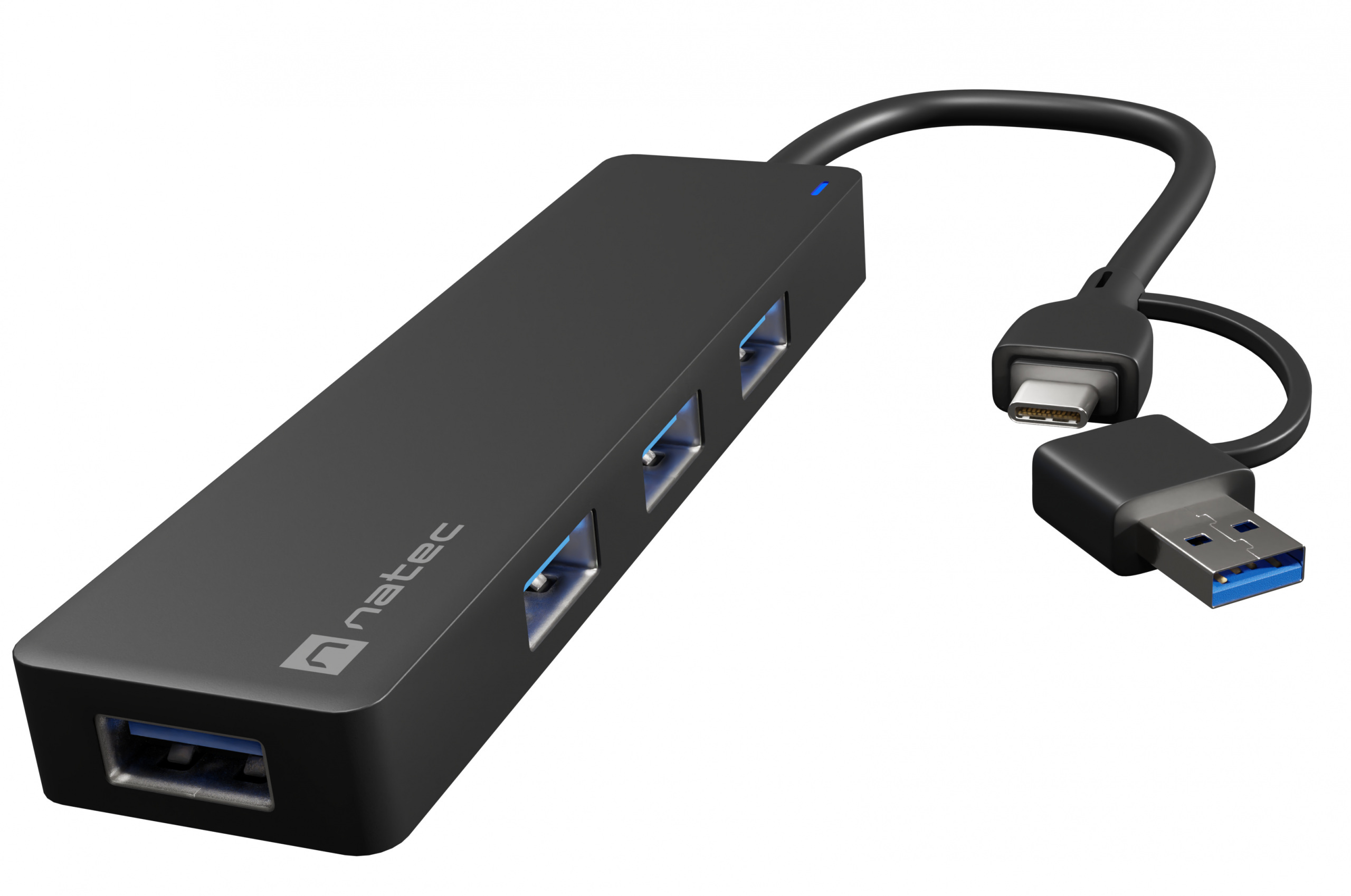 HUB Natec Mayflay USB Typ-C i USB-A NHU-2023