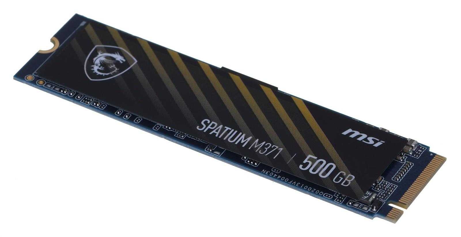 Dysk MSI SSD 500GB SPATIUM M371 M.2 PCIe NVMe Gen3