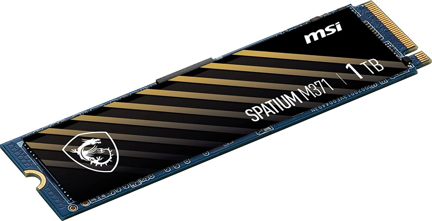 Dysk MSI SSD 1TB SPATIUM M371 M.2 PCIe NVMe Gen3