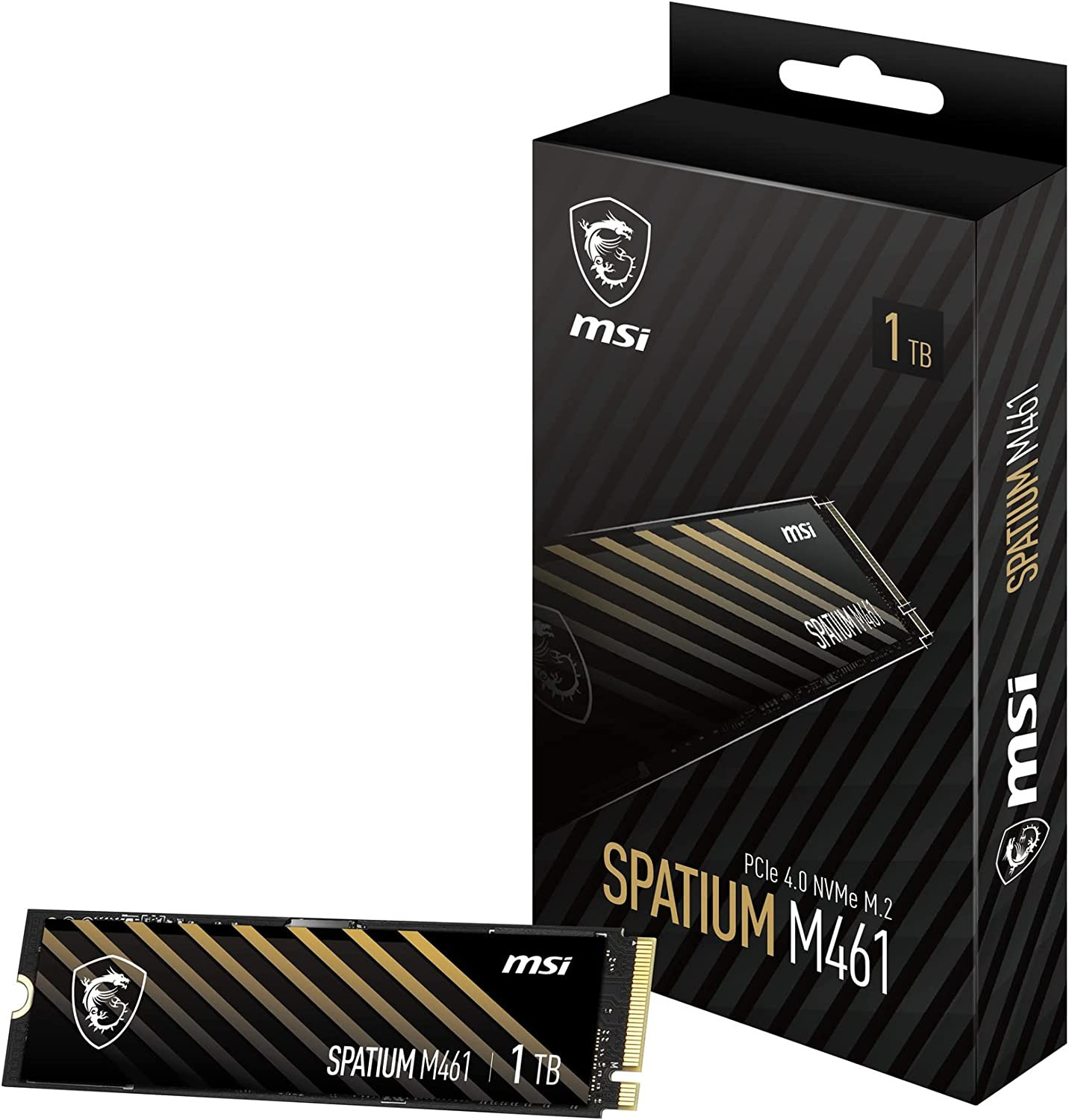 Dysk MSI SSD 1TB SPATIUM M461 M.2 PCIe NVMe Gen4