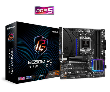 Miniatura produktu: Płyta główna ASRock B650M PG RIPTIDE AM5