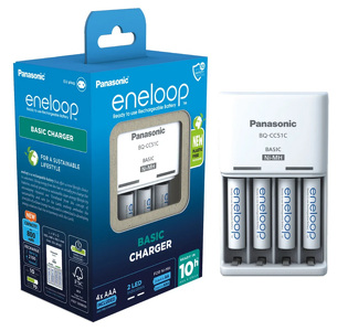 Miniatura produktu: Ładowarka akumulatorków Ni-MH Panasonic Eneloop BQ-CC51 eco blister + 4 x R03/AAA Eneloop 800mAh BK-4MCDE (K-KJ51MCD40E) Miniatura produktu: Ładowarka akumulatorków Ni-MH Panasonic Eneloop BQ-CC51 eco blister + 4 x R03/AAA Eneloop 800mAh BK-4MCDE (K-KJ51MCD40E)