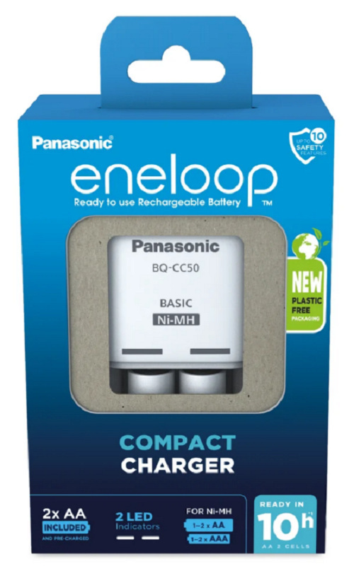 anasonic Eneloop BQ-CC50+2xR6 K-KJ50MCD20E