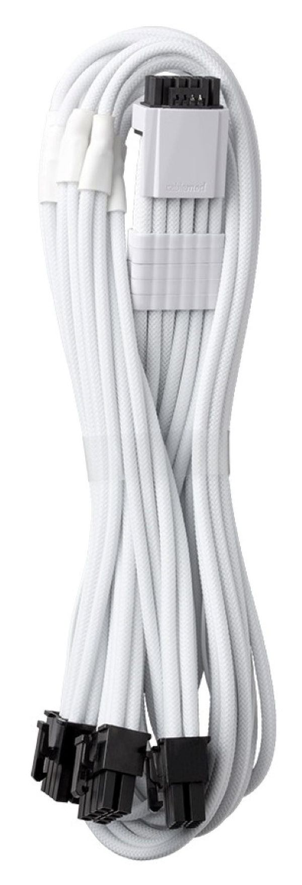 Zdjęcie produktu: Kabel CableMod C-Series Pro ModMesh 12VHPWR z 3x PCI-e 8-pin dla Corsair biały 60cm Zdjęcie produktu: Kabel CableMod C-Series Pro ModMesh 12VHPWR z 3x PCI-e 8-pin dla Corsair biały 60cm