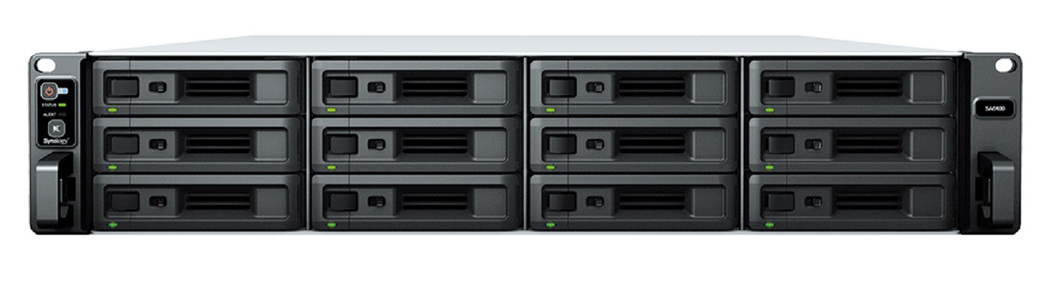 Miniatura produktu: Serwer plików Synology SA6400 2U 12-bay, AMD EPYC 7272 12-core 2.9GHz; 32 GB DDR4 ECC RDIMM, 2x10GbE, 4xGbE