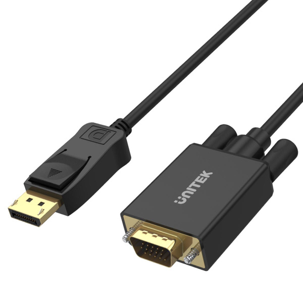Zdjęcie produktu: Unitek kabel DP do VGA FullHD 1.8m Y-5118F