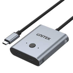 Miniatura produktu: Dwukierunkowy przełącznik USB TYP-C 4K @ 144Hz, PD 100W Unitek (D1078A)