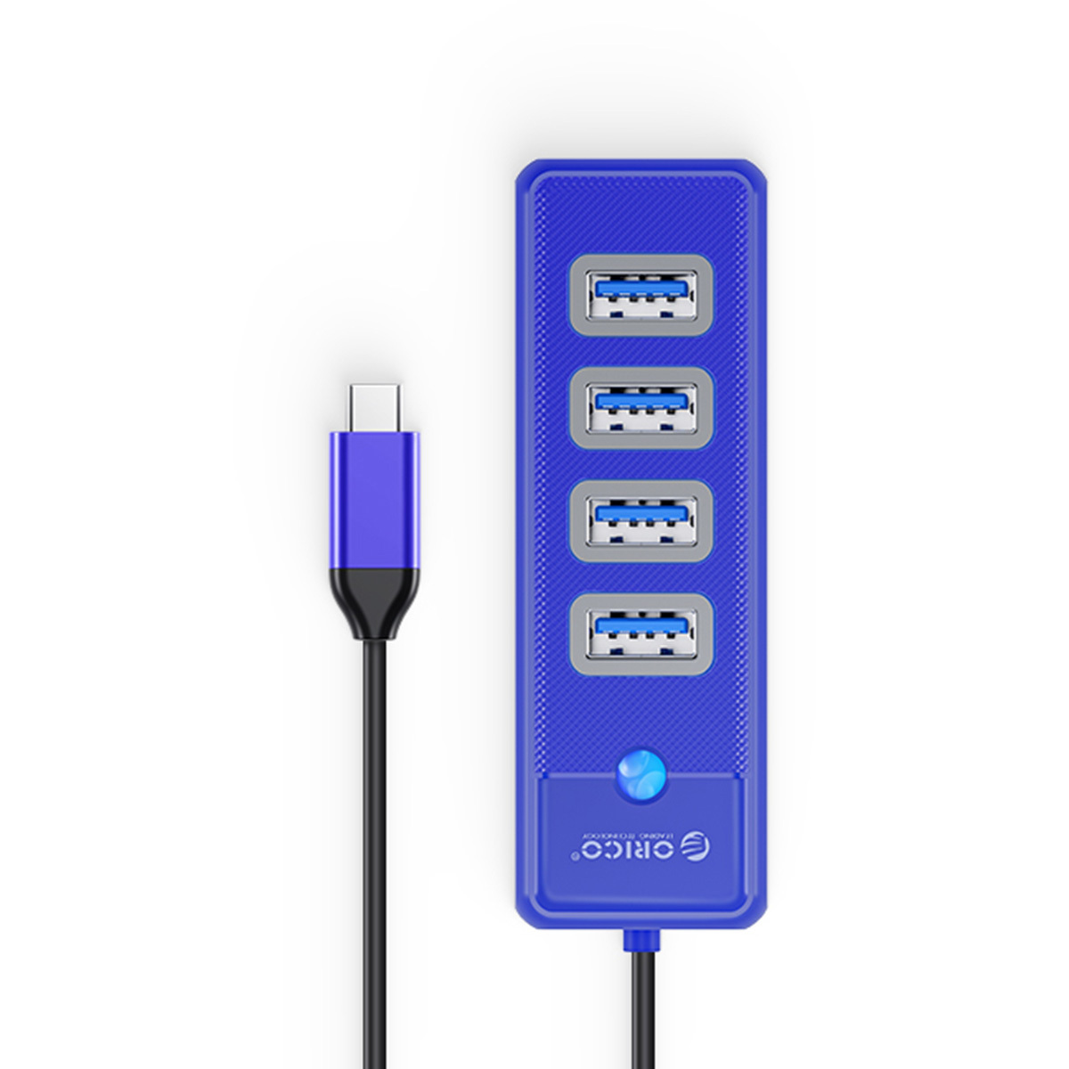 Hub USB TYP-C Orico 4x USB 3.1 - niebieski (PW4U-C3-015-BL-EP)