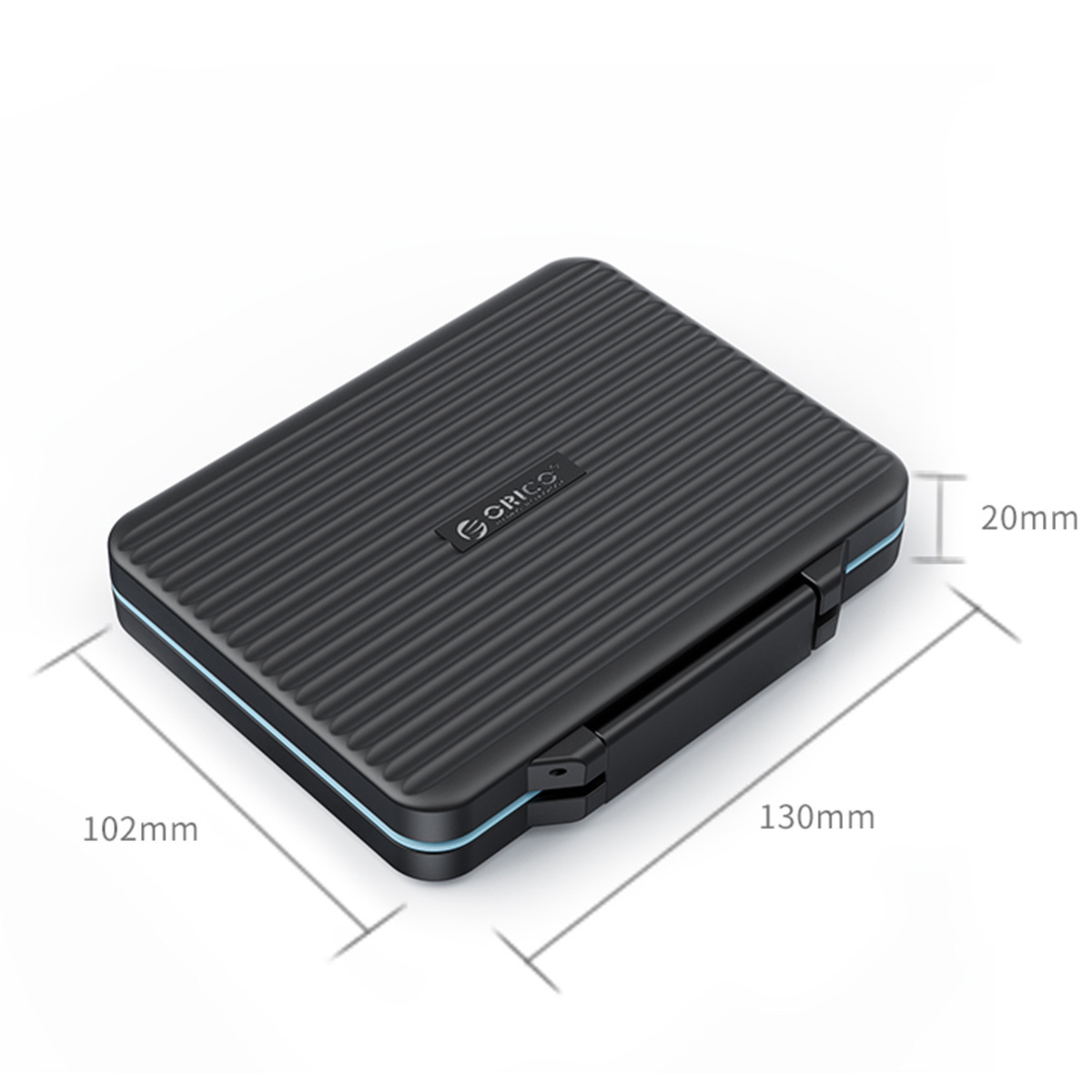 Etui na karty pamięci ORICO, 12 x SD, 12 x microSD (PHCD-3-BK-BP) Etui na karty pamięci ORICO, 12 x SD, 12 x microSD (PHCD-3-BK-BP)