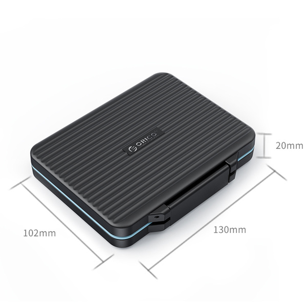 Zdjęcie produktu: Etui na karty pamięci ORICO, 12 x SD, 12 x microSD (PHCD-3-BK-BP) Zdjęcie produktu: Etui na karty pamięci ORICO, 12 x SD, 12 x microSD (PHCD-3-BK-BP)
