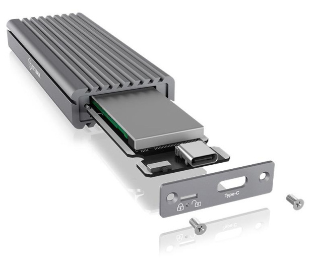 IcyBox Obudowa IB-1817M-C31 M.2 NVMe SSD