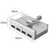 Miniatura zdjęcia: ORICO Hub 4x USB 3.0 5Gbps (MH4PU-SV-BP)