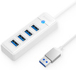 Miniatura zdjęcia: Hub USB-A Orico 4x USB 3.1 - biały (PW4U-U3-015-WH-EP) Miniatura zdjęcia: Hub USB-A Orico 4x USB 3.1 - biały (PW4U-U3-015-WH-EP)