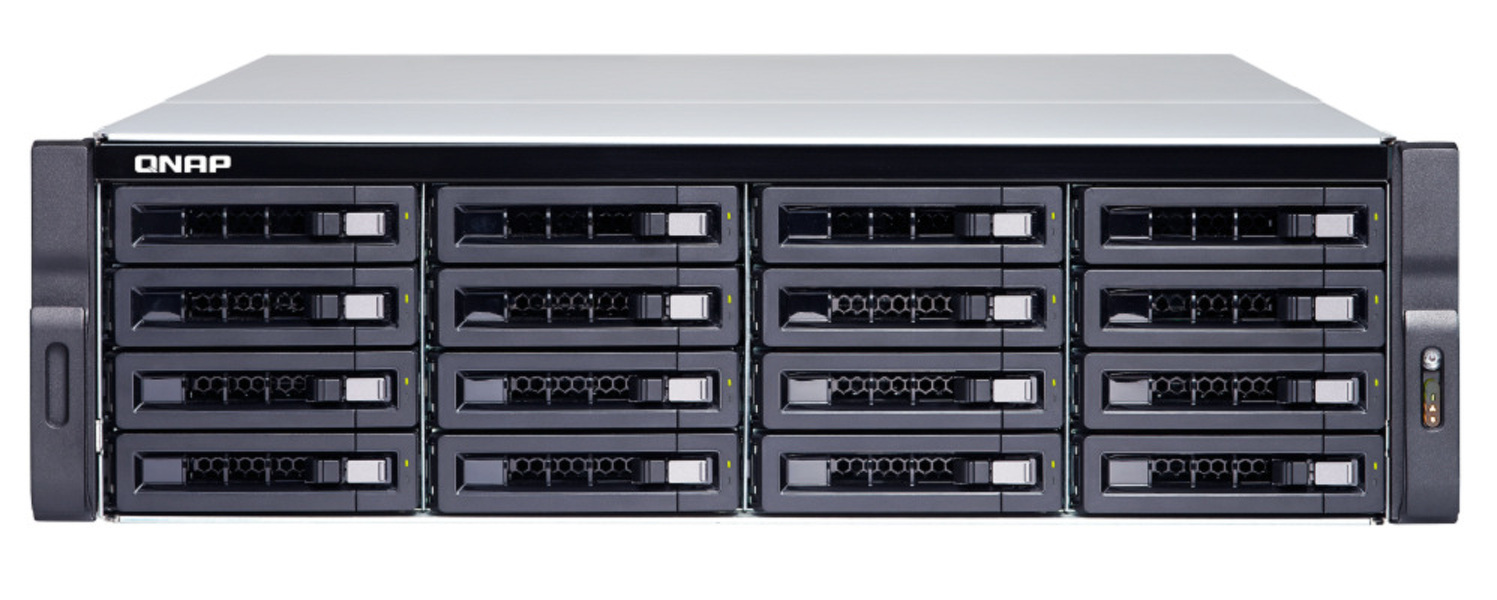 Zdjęcie produktu: Serwer plików QNAP TS-1683XU-RP-E2124-16G 16-Bay,3U rack, 4-rdzeniowy procesor Intel Xeon E-2124 3,3 GHz, 16GB UDIMM DDR4, 2x10GbE SFP+, 4xGbE LAN, USB 3.2x6, PCIe x4