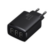 Miniatura zdjęcia: Baseus Compact 3xUSB 17W czarna (CCXJ020101)