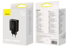 Miniatura zdjęcia: Baseus Compact 3xUSB 17W czarna (CCXJ020101)