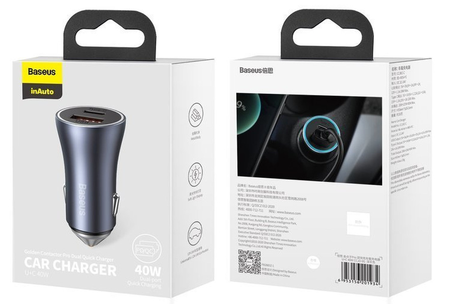 Zdjęcie produktu: Baseus Golden Contactor Pro 40W (CCJD-0G)